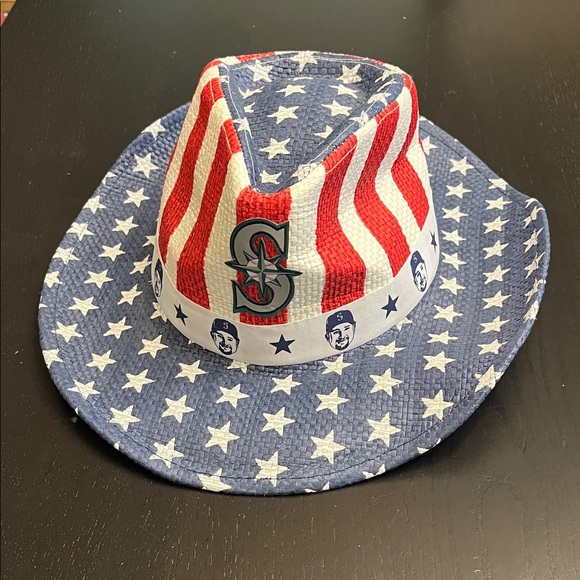 Cal Raleigh Seattle Mariners USA Cowboy Hat Giveaway Collectible - Picture 1 of 7
